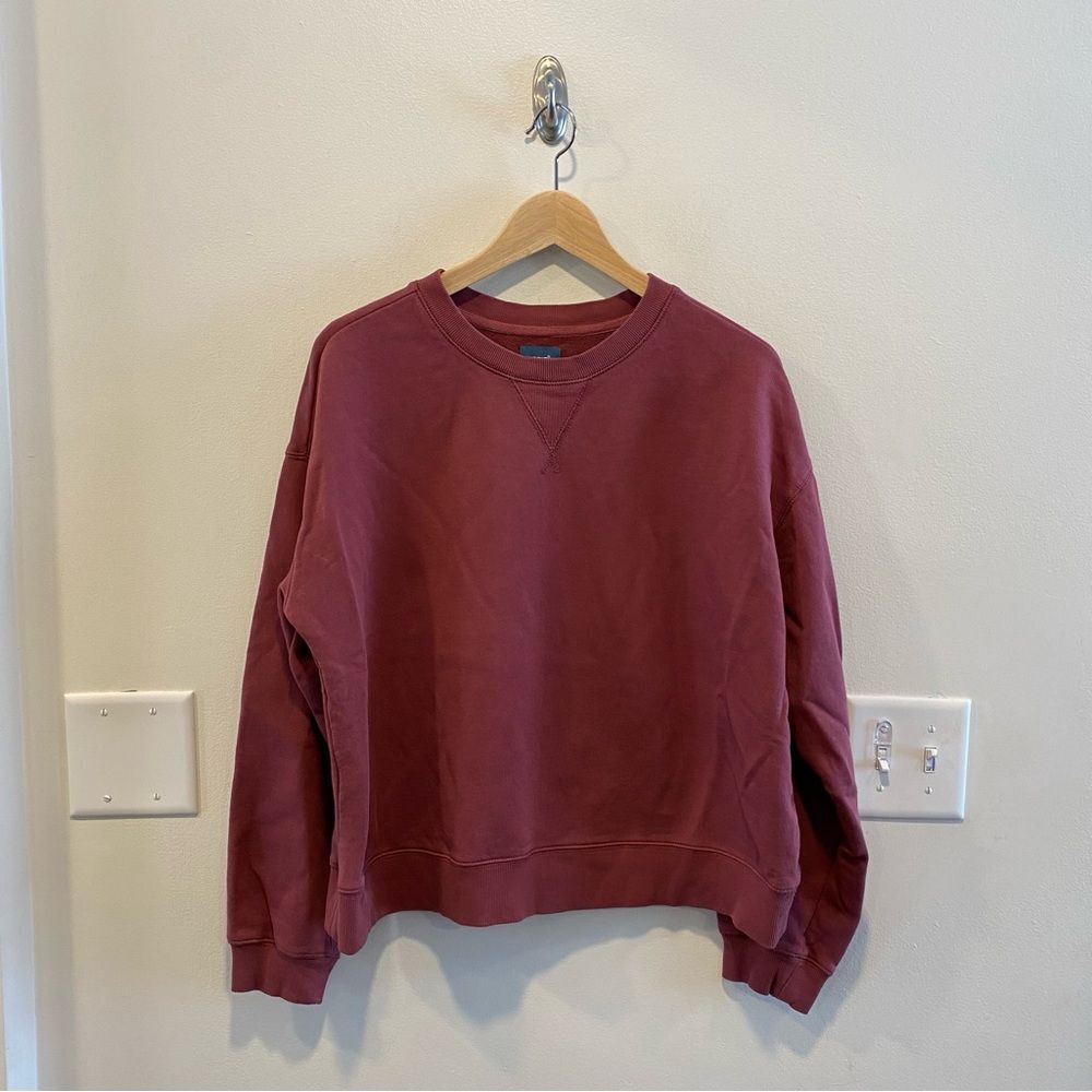 JAG relaxed sweatshirt in women’s size XL elevated basics minimalist
